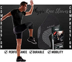 PHYSIX GEAR Knee Support Brace - Premium Recovery & Compression Sleeve for Meniscus Tear, ACL, MCL Running & Arthritis - Best Neoprene Stabilizer Wrap for Crossfit, Squats & Workouts -Single Grey XL