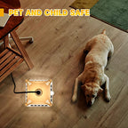 Electric Flea Traps for Inside Your Home (2 Packs), Retractable Flea Light Trap w/Sticky Flea Trap Refill & Replacement Bulbs, Ultimate Flea Fighting Solution.