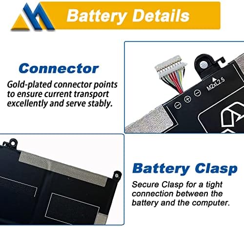 RR04XL L60373-005 Battery Replacement for HP Spectre X360 13-AW 13T-AW Series 13-aw0013dx 13-aw0023dx 13-aw2003dx 13t-aw000 13t-aw100 13t-aw200 Series HSTNN-DB9K HSTNN-OB1M L60213-2C1 RR04060XL