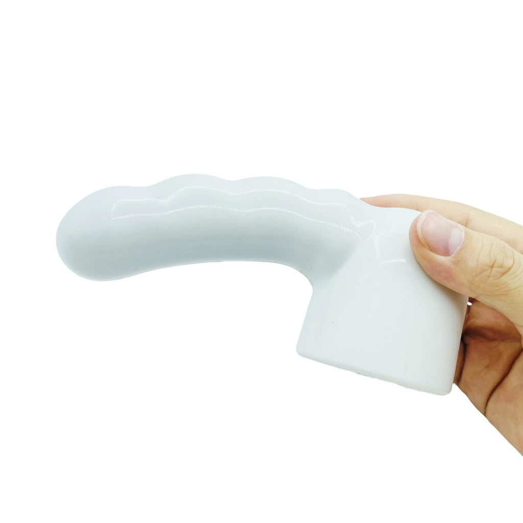2Pcs Handheld Electric Back Massage Attachments Accessories Hammer Shape Silicone Massager Tools