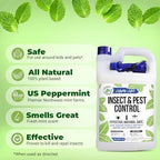 Mighty Mint Gallon (128 oz) Insect and Pest Control Peppermint Oil - Natural Spray for Spiders, Ants, and More