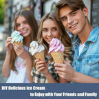 Replacement For Ninja Creami Deluxe Blade, Compatible with Ninja Creami NC500 NC501 Series Deluxe Ice Cream Makers, Ice Creami Replacement Blade, Perfect Fit for Ninja 500 Accessories
