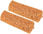 Yocada Sponge Mop Replacement Refill Head Home Commercial Use Tile Floor Bathroom Garage Cleaning Easily Dry Wringing 2 PCS