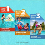 SwimWays Baby Spring Float Splash N Play, Baby Float with Canopy & UPF Protection, Baby Pool Toys & Swimming Pool Accessories for Kids 9-24 Months