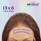 Sensationnel What lace 13x6 Wigs - latisha lacefrontal hand tied glueless synthetic with natural density preplucked hairline (FLAMBOYAGESAND)