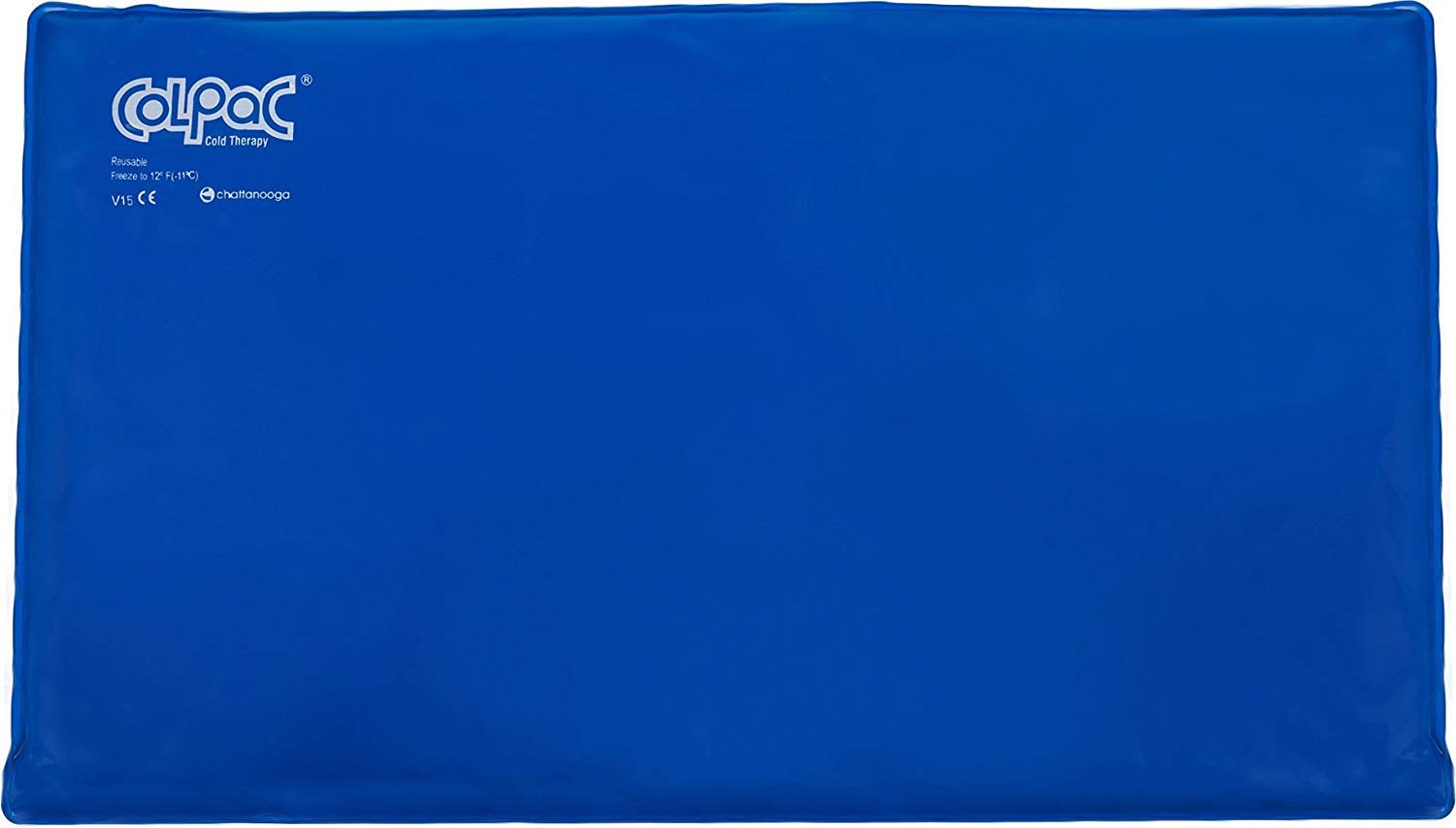 Chattanooga ColPac - Reusable Gel Ice Pack - Oversize Large Ice Pack - 11 in x 21 in (28 cm x 53 cm) - Cold Therapy - Knee, Arm, Elbow, Shoulder, Back - Aches, Swelling, Bruises, Sprains, Inflammation