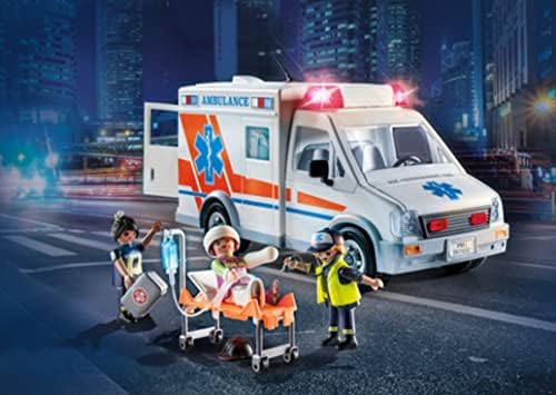 Playmobil Ambulance with Accessories and 3 Figures