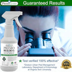 Bed Bug Killer Spray by Premo Guard 16 oz – Fast Acting Bed Bug Treatment – Stain & Scent Free – Child & Pet Safe – Best Extended Protection – Natural & Non Toxic Formula