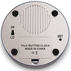 Extra Large Talking Button Clock - for The Blind, Elderly or Visually impaired