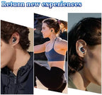 1xPair Knomix Left&Right Replacement Parts Ear Hook Wingtip for Fit Pro True Wireless-Black