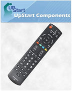 Replacement HDTV Remote Control for Panasonic TC P50C2 and TC P50X1 - Compatible with N2QAYB000485 Panasonic TV Remote Control