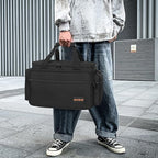 AKOZLIN Cable File Bag DJ Gig Bag Cord Organizer Case with Detachable Dividers for Laptop,DJ Gear, Sound Instrument and Music Equipment Accessories