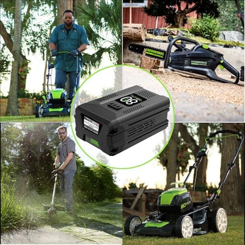 80V 3.5Ah Replacement Battery for Greenworks PRO 80V Battery GBA80200 GBA80300 GBA80400 GBA80500 Compatible with 75+ Greenworks Tools