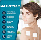TENS Unit Replacement Pads TENS Unit Pads TENS Pads 2x2”26 PCS Electrodes Pad Reuse More Than 35-50Time, Self Stick Tens Electrode Pads for TENS/EMS Muscle Stimulation Machine