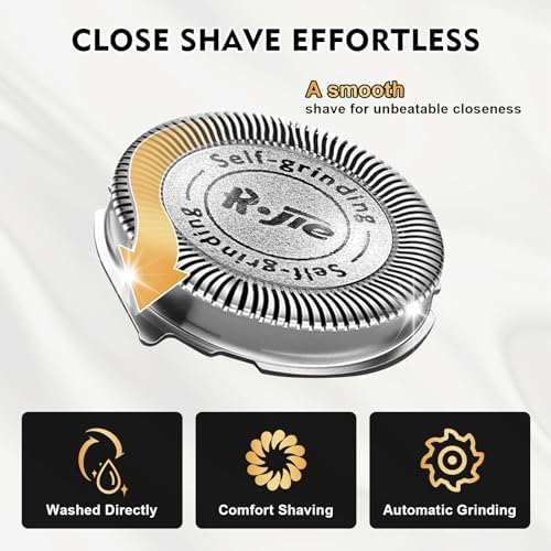 SH30 Replacement Heads for Philips Norelco Shaver Series 3000, 2000, 1000 and S1560 with Durable Sharp Blade, Razor Blades for Philips Norelco Shaver 3800, 3600, 2400, etc.