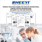 ZHEEYI Positioning Bed Pad with Reinforced Handles 43" x 36" Patient Transfer Sheet Aid Assistant for Body Lifting, Turning, Repositioning, for Elderly, Incontinence, Caregiver, Gray