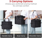 Goldlion Carrying Bag Compatible with Ninja Crockpot Slow Cooker - Portable Travel Carrier Case - Accessories for Ninja Foodi Possiblecooker Pro 8.5 Qt