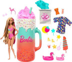 Barbie Pop Reveal Doll & Accessories, Rise & Surprise Fruit Series Gift Set with Scented Doll & Squishy Pet, Color Change, Moldable Sand & More, 15+ Surprises
