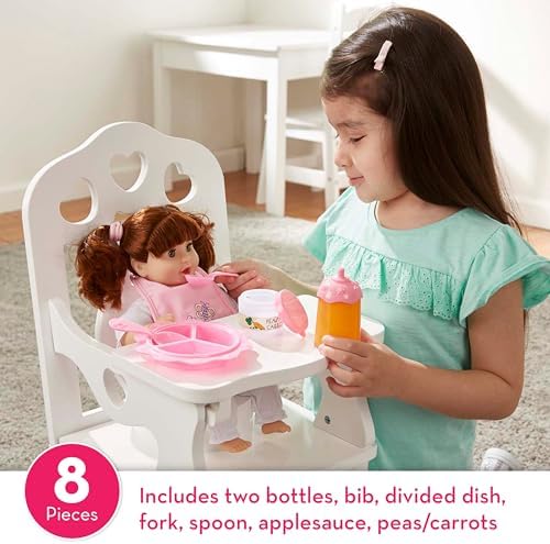 Melissa & Doug Mine to Love Time to Eat Doll Accessories Feeding Set (8 pcs)
