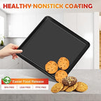 11" × 11" Baking Pan for The Smart Oven BOV800XL, Replacement Breville Toaster Oven Pans Fit Smart Oven Pro BOV810BSS, Smart Oven Pro BOV845BSS and The Smart Oven Air BOV900BSS