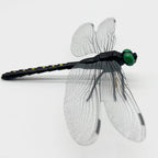 WRSFXV 2026 New 40 Pcs Dragon Fly Clips for Bugs Repellent, 3D Artificial Dragonfly Hat Clip, Dragonfly Garden Decor (10PCS)
