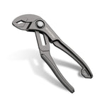 WORKPRO Mini Water Pump Pliers, 4-Inch Groove Joint Pliers, Fast Adjustable Tongue and Groove Plier with 15-Position Push-Lock, V-Jaw for Multi-Surface Grip, EDC Plier for Tight Spaces & Versatile Use