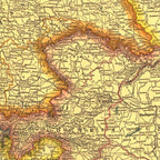 National Geographic: Europe 1915 World War 1 - Historic Wall Map Series - 31.5 x 28.5 inches - Laminated