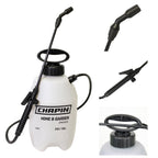 Chapin 16200 Pump Sprayer, 2-Gallon, Lawn & Garden Translucent Poly Tank, Adjustable Cone Nozzle, Ergonomic Handle & in-Tank Filter for Herbicides, Pesticides & Fertilizers