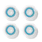 Clarisonic Deep Pore Facial Cleansing Brush Head Replacement For Mia 1, Mia 2, Mia Fit, Alpha Fit, Smart Profile Uplift and Alpha Fit X, 4 Count