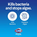 CLOROX Pool&Spa Active99 3” Chlorinating Tablet, Kills Bacteria & Stops Algae, 35LB