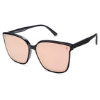 Sunglasses for Women Men Vintage Style Shades SJ2157,Black/Pink
