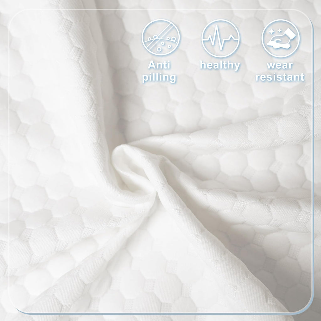 Talcusble Bed Wedge Pillow(60"x10"x6") Queen Size, Bed Gap Filler, Mattress Gap Filler, Headboard Bolster Pillow, Wall Pillow, Close The Gap(0-8") Between Your Headboard and Mattress/Wall