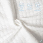 Talcusble Bed Wedge Pillow(60"x10"x6") Queen Size, Bed Gap Filler, Mattress Gap Filler, Headboard Bolster Pillow, Wall Pillow, Close The Gap(0-8") Between Your Headboard and Mattress/Wall