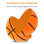 Silent Basketball, Silent Basketball Dribbling Indoor, 2025 Upgrade Silent Basketball 7-24cm/9.44in Dunk Basketball Indoor Training, Silent Swish Basketball(Adult Basketball)