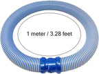Pool Systems R0527700 1-Meter Twist Lock Hose Replacement Kit, Compatible with Zodiac X7 T3, T5, Mx6 Mx8, Cleaner Hose for Swimming Pool,zodiac pool hose 5PCS