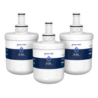 GLACIER FRESH DA29-00003G Water Filter, Compatible with Samsung* Aqua-Pure Plus, DA29-00003G, DA29-00003F, DA29-00003B, HAFCU1, RFG237AARS, FMS-1, RS22HDHPNSR, RSG257AARS, WSS-1, 3Pack
