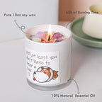 AOOVOO Get Well Gifts for Women - After Surgery Recovery Gifts, Funny Feel Better Gift for Cancer Patients, Sick Friend Female, Breast Cancer Gifts for Women - Lavender Scented Candles, 10 oz