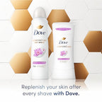 Dove Advanced Care Antiperspirant Deodorant Spray Waterlily & Sakura Blossom 3 Count Moisturizing for After-Shaving Care 72-hour that boost skin's ceramide levels for Soft Underarms 3.8 oz