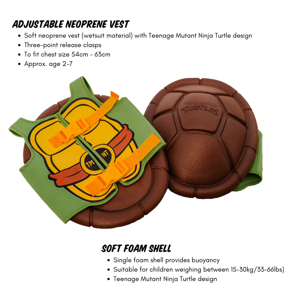 Teenage Mutant Ninja Turtles Swim Float Infant Baby and Child Learn To Swim Foam Float for Beginners
