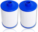 PWW50P3 Filter for Compatible with Pleatco Spa Hot Tub, PWW50P3 (1 1/2" Coarse Thread) Spa Filter Compatible with Unicel 6CH-940 Filbur FC-0359 Waterways 817-0050 Front Access Skimmer Aber Hot Tubs