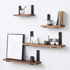 4 Pack - L 6" x H 4" x W1.5, 5mm Thick Black L Shelf Bracket, Iron Shelf Brackets, Metal Shelf Brackets, Floating Shelf, Shelf Supports with Screws