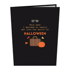 Lovepop Holidays Pop-Up Card for Her and Him - 3D Halloween Greeting Cards for Boys, Girls, Men, Women - The Office Pumpkin Head 5" x 7" - Blank Note Card & Envelope Included