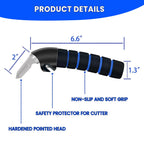 KOUNATSURI Car Handle Assist for Elderly Car Door Handle - Portable Handle for Car for Elderly & Seniors & Handicap - Multifunction Car Armrest Portable Handle（2Pack Blue Car Handles and Strap）