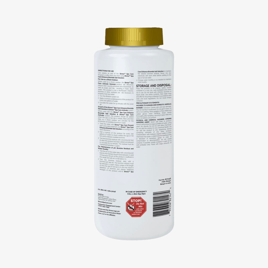 Sirona 82140 Activate Granular, 32 oz