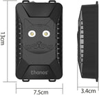 Under Hood Ultrasonic Rodent Repellent, LED Strobe Lights, Rodent Defense Vehicle Protection, Automatic Energy-saving, Stop Start, Plug in And Use Get Rid of Mice in Car Engine