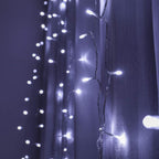 Twinkle Star, 8.26 Inches Indoor Outdoor, LED String Light for Christmas Wedding Party Home Garden Bedroom Wall Decoration (White)