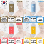 BUBBLEMON Vitamin Shower Filter (Lovely Lemon) Vitamin C Shower Filter Skin Moisturizing Protect Skin Dry Made in Korea