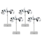 OFFO 4 PCS Bird Scare Reflective Device, Bird Reflector Keep Pigeon Woodpeckers and Sparrows Away for Outdoor Use Boats Roofs Gardens