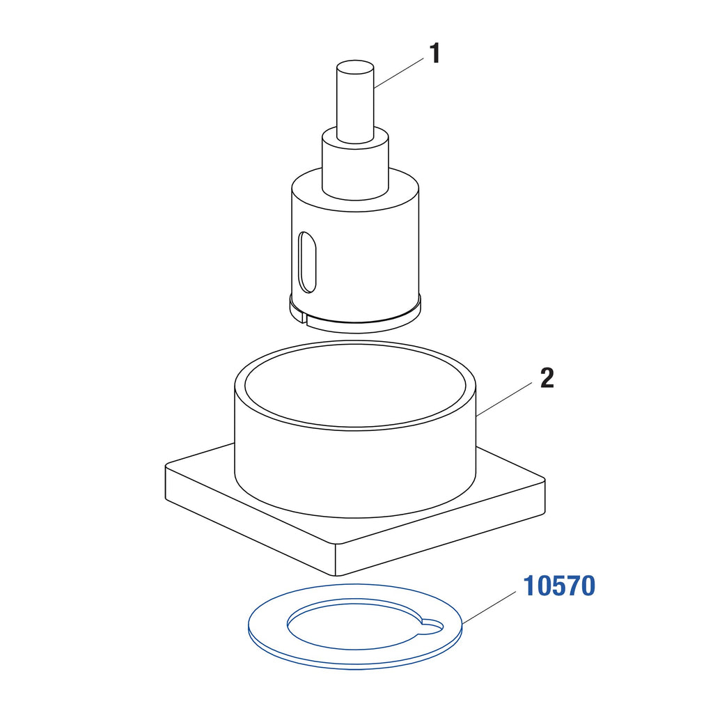 QEP Mounting Pads for 1-3/8 in. Diamond Grit Hole Saw (12-Pack)