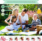 Wasp Trap Bee Traps Catcher, Wasp Traps Outdoor Hanging, Wasp Repellent Trap Deterrent Killer Insect Catcher, Non-Toxic Reusable Yellow Jacket Trap (Orange, 2 Pack)